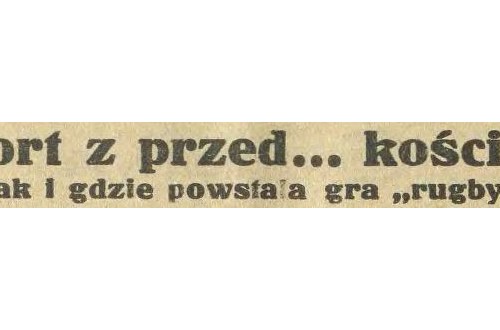 # Polskie Rugby # Polski Związek Rugby